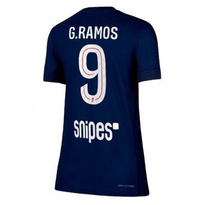 Paris Saint-Germain Goncalo Ramos #9 Hjemmebanetrøje Dame 2025-26 Kortærmet Paris Saint-Germain Goncalo Ramos #9 Hjemmebanetrøje Dame 2025-26 Kortærmet